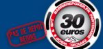 bonus barrière poker 30 euros